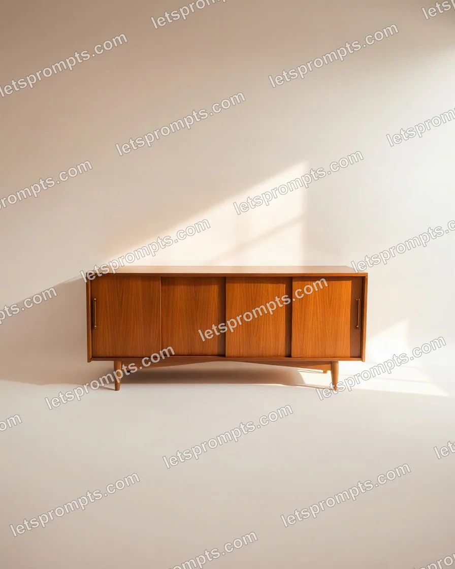 Studio Teak Sideboard — AI image prompt sample