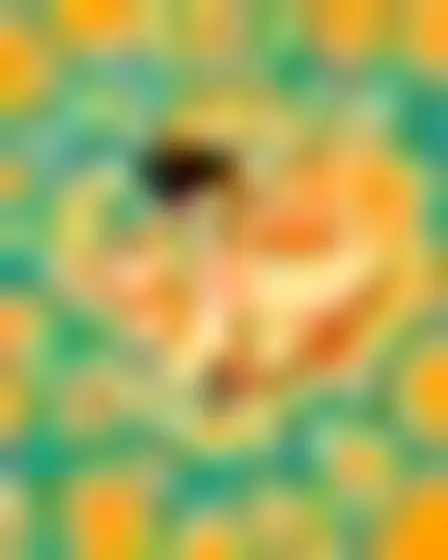 Groovy Swirls Dancer in Motion — AI image prompt sample