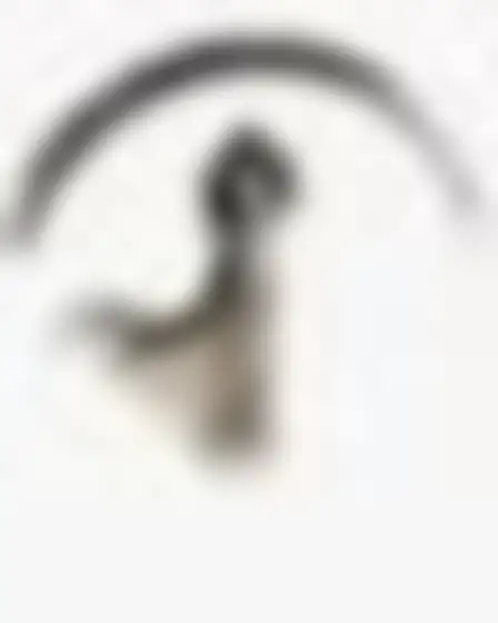 Copy-ready Imagen 4 prompt for a speed blur sweep embracing couple (fine art). Long-exposure motion blur of a single black sweeping brush arc with feathered speed streaks on a pale ground, with lighting, materials, camera, angle and composition details for a 1:1 image.