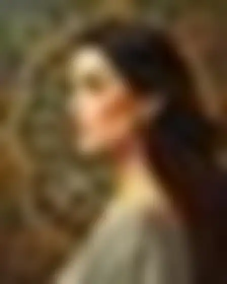 Copy-ready Stable Diffusion XL prompt for a islamic geometric woman in profile (conceptual art). Islamic geometric art with interlaced star patterns, arabesque ornament and gilded calligraphic accents, with lighting, materials, camera, angle and composition details for a 4:3 image.