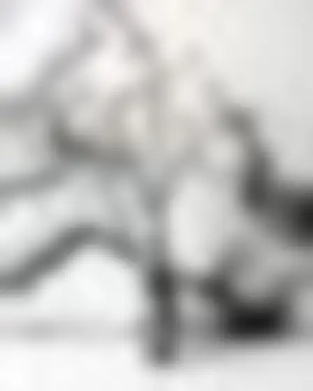 Copy-ready Midjourney v7 prompt for a monochrome fluid ink vase of flowers (digital painting). Black and white fluid ink art with marbled ripples, smoky gradients and soft liquid swirls, with lighting, materials, camera, angle and composition details for a 4:5 image.