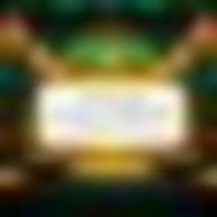 Copy-ready Midjourney v7 prompt for a arabesque emerald and gold corporate gala (poster design). Deep emerald and gold arabesque ornament inside an Islamic arch frame with hanging lanterns and refined calligraphic lettering, with lighting, materials, camera, angle and composition details for a 1:1 image.